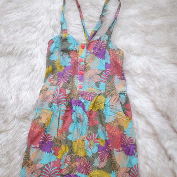 Many Belles Down Tropical Summer Dress - Picture 1 of 4